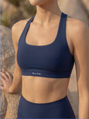 Mid-Navy CoreSculpt Sports Bra image 1