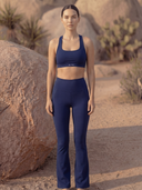 Mid-Navy CoreSculpt Flare Pants image 3