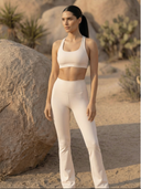 Mid-White CoreSculpt Sports Bra image 3