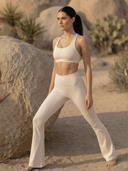 Mid-White CoreSculpt Sports Bra image 1