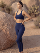 Mid-Navy CoreSculpt Sports Bra image 3