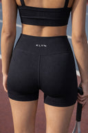Onyx Ribbed Active Shorts image 2