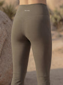 Core Sculpt Tóupe Green Flared Leggings