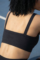 Onyx Ribbed Sports Bra image 2